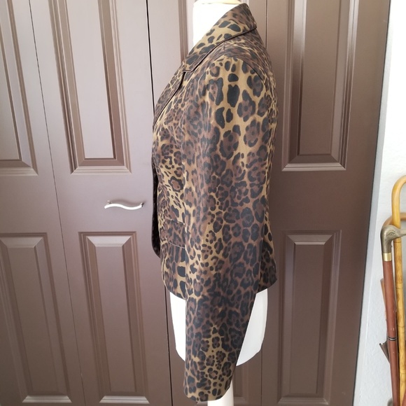 🔴SOLD🔴 Helene Berman London Leopard Blazer - Picture 5 of 8